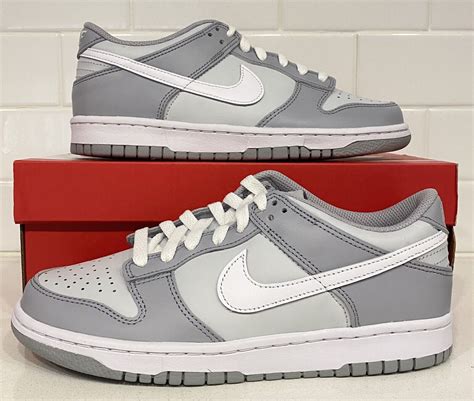 Grey Nike Dunk Shoes. Nike.com.